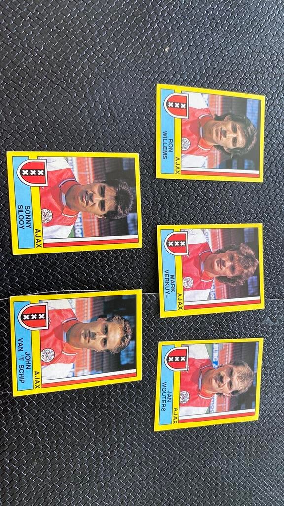 Panini ajax 90, Ophalen of Verzenden, Zo goed als nieuw, Ajax, Poster, Plaatje of Sticker