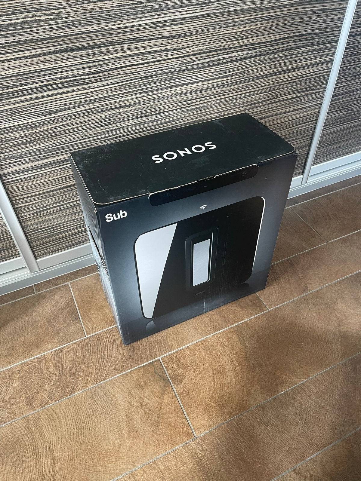 Sonos Sub Gen 3 Zwart met doos, Subwoofer, WiFi, Ophalen of Verzenden, Zo goed als nieuw