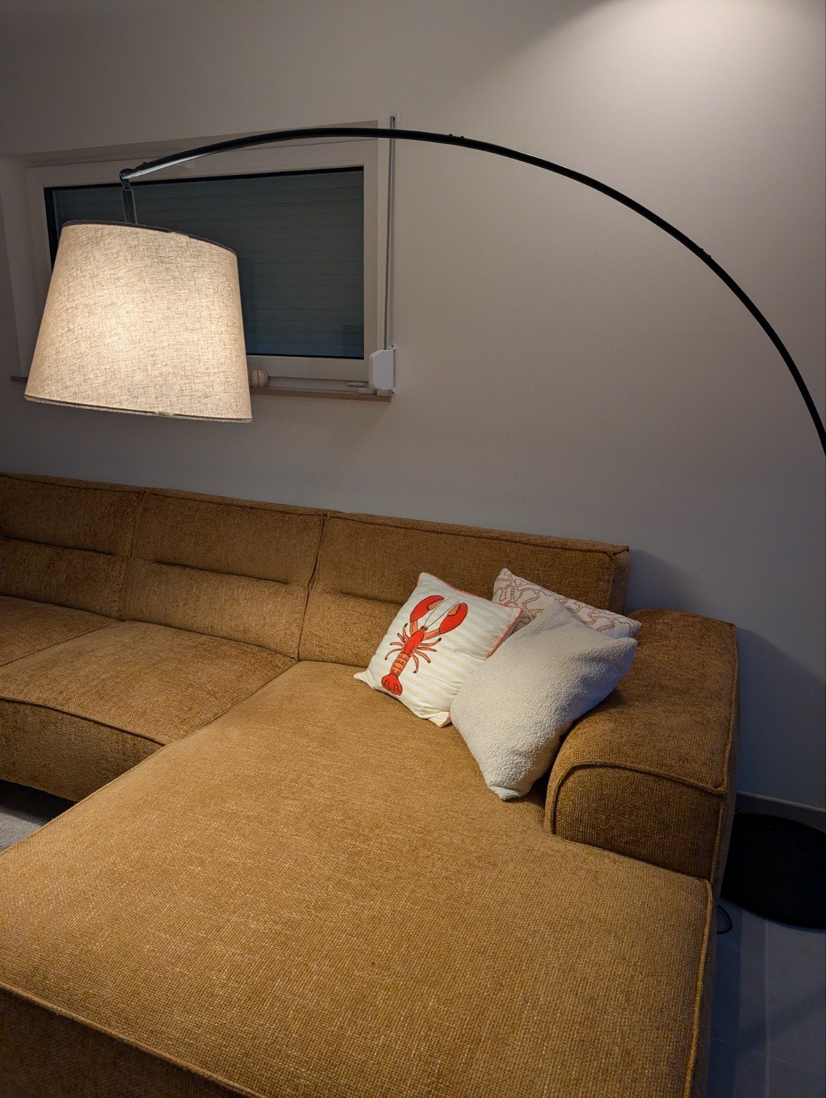 ikea skaftet staande lamp boog, Ophalen, E27 (groot), Zo goed als nieuw, 150 tot 200 cm