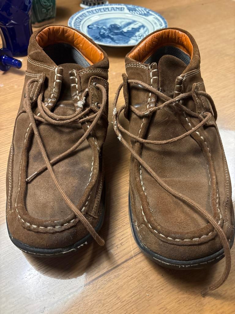 Bruine suède veterschoenen met Sympatex, Kleding | Heren, Schoenen, Gedragen, Veterschoenen, Bruin, Ophalen of Verzenden