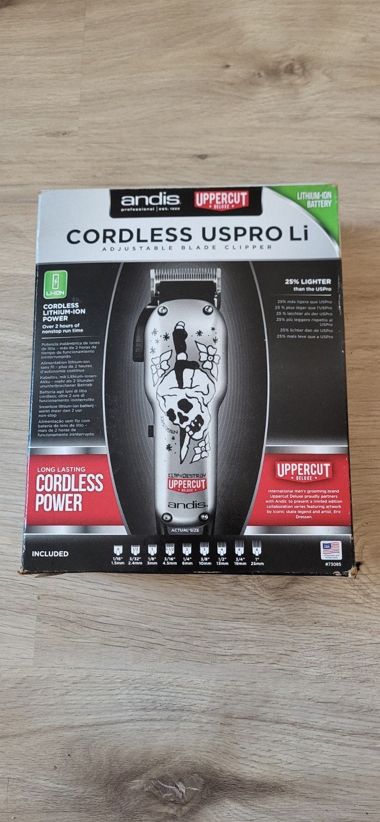 Andis USPRO Li Cordless Tondeuse - Nieuw in doos, Ophalen of Verzenden, Nieuw, Haarverzorging