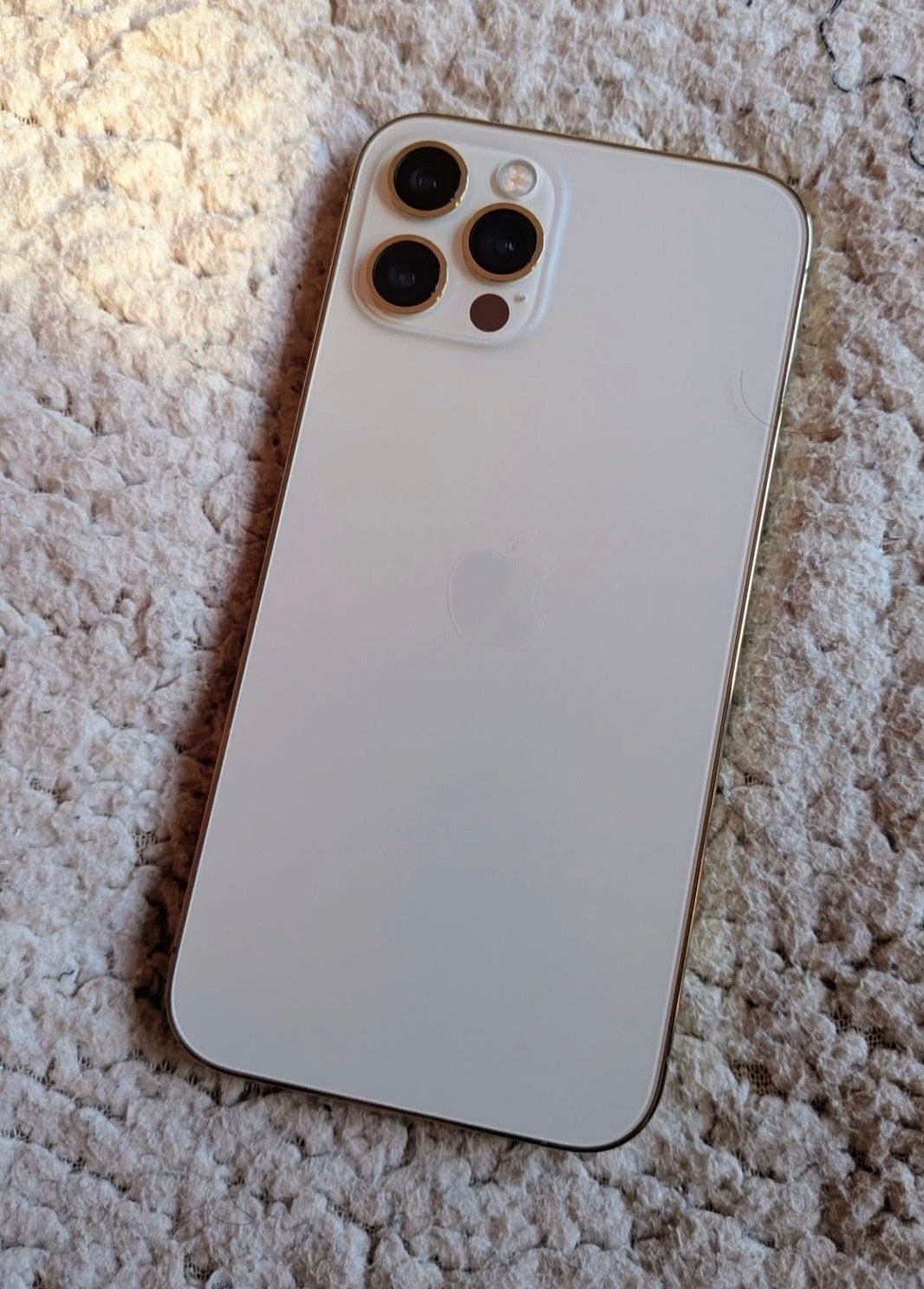 iPhone 12 Pro 128GB wit - gebruikt, Telecommunicatie, Mobiele telefoons | Apple iPhone, 128 GB, Wit, Zo goed als nieuw, Zonder simlock