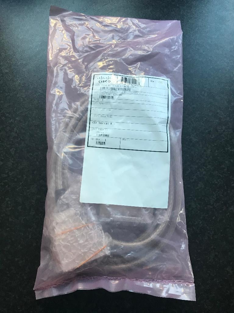 Cisco CAB-STACK-3M , StackWise 3M Stacking Cable, Ophalen of Verzenden, Nieuw