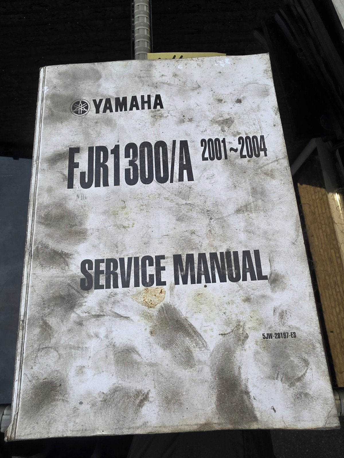 Yamaha FJR1300/A Service Manual 2001-2004, Ophalen of Verzenden