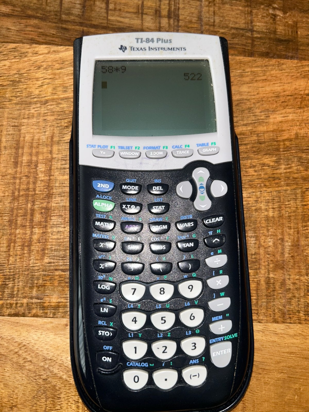 Texas instruments TI 84 plus rekenmachine, Diversen, Ophalen of Verzenden, Grafische rekenmachine, Zo goed als nieuw