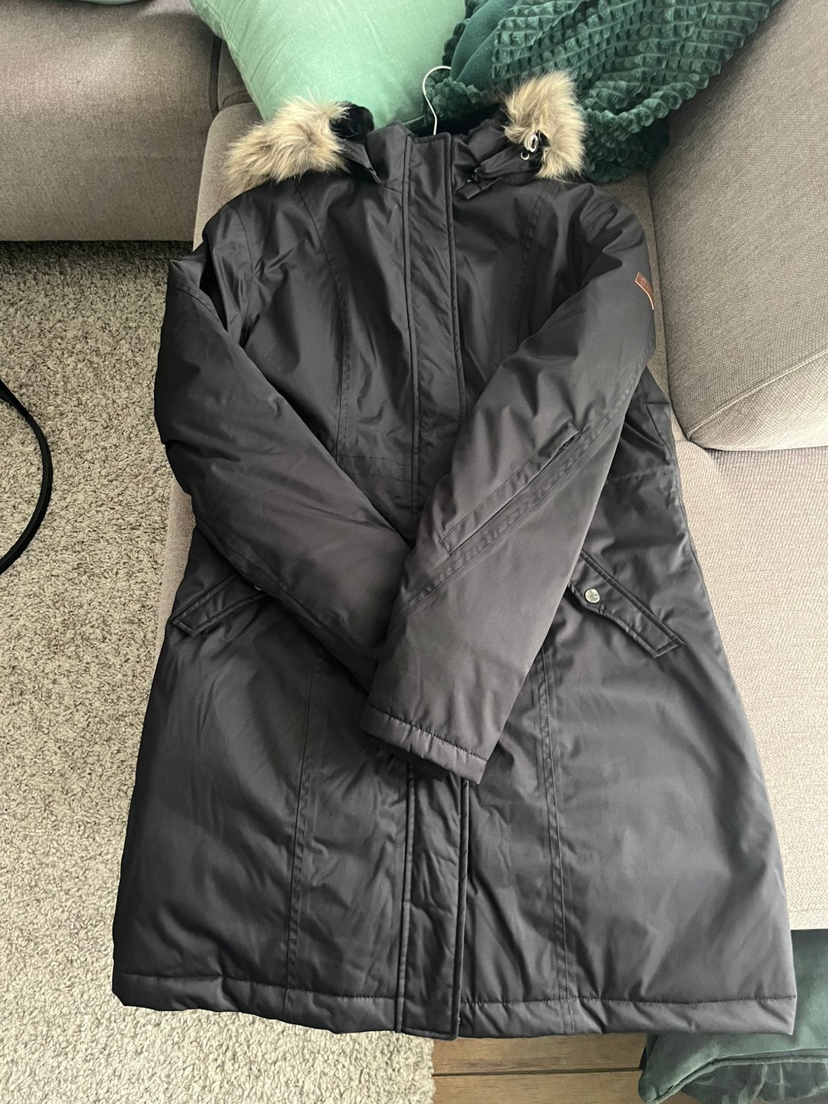 NIEUW Horka winterjas zwart maat M, Dieren en Toebehoren, Ophalen of Verzenden, Zo goed als nieuw, Dressuur, Bovenkleding