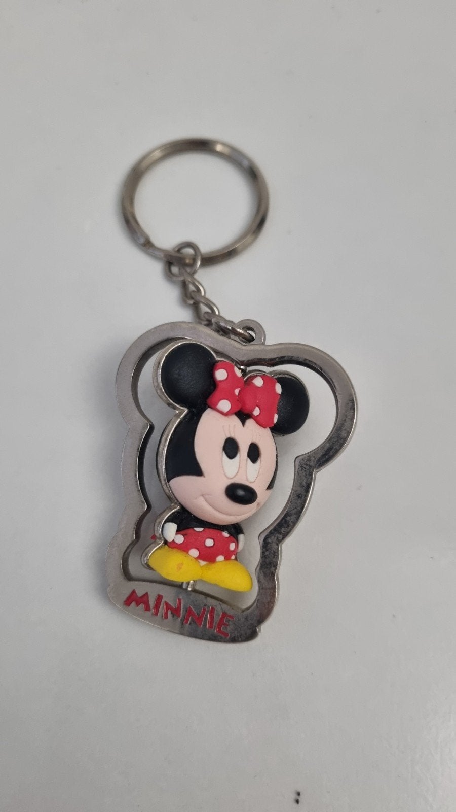 Minnie Mouse Sleutelhanger, Ophalen of Verzenden, Zo goed als nieuw, Knuffel of Figuurtje