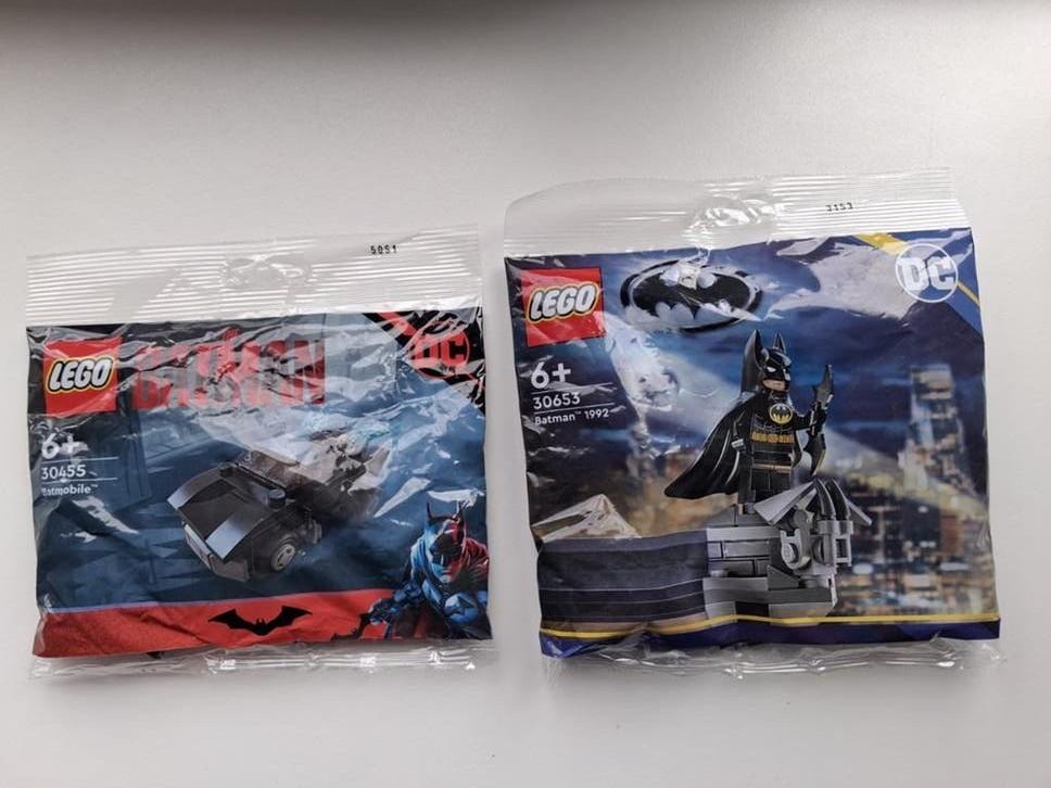 2x LEGO Batman Polybag Nieuw (30552 & 30653), Lego, Nieuw, Ophalen of Verzenden, Complete set