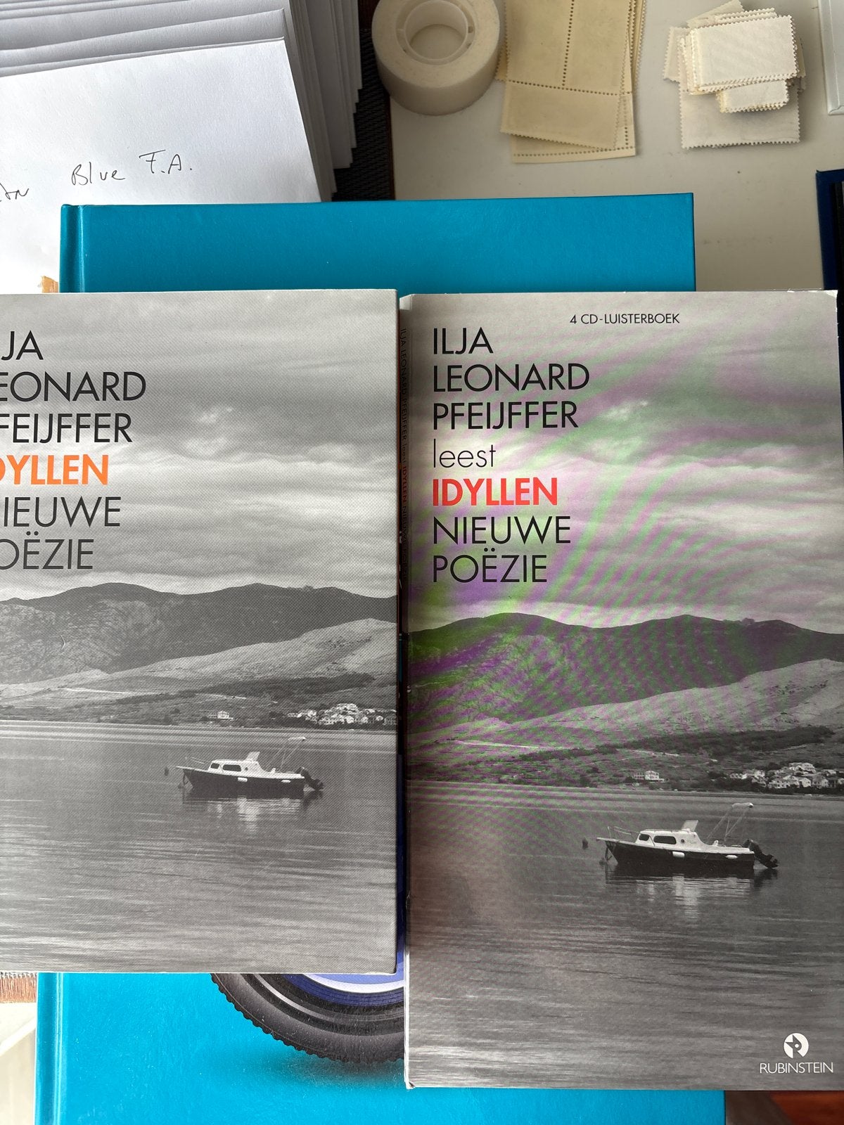 Ilja Leonard Pfeijffer - Idyllen: Nieuwe Poëzie (Gesigneerd), Boeken, Ophalen of Verzenden, Zo goed als nieuw, Eén auteur