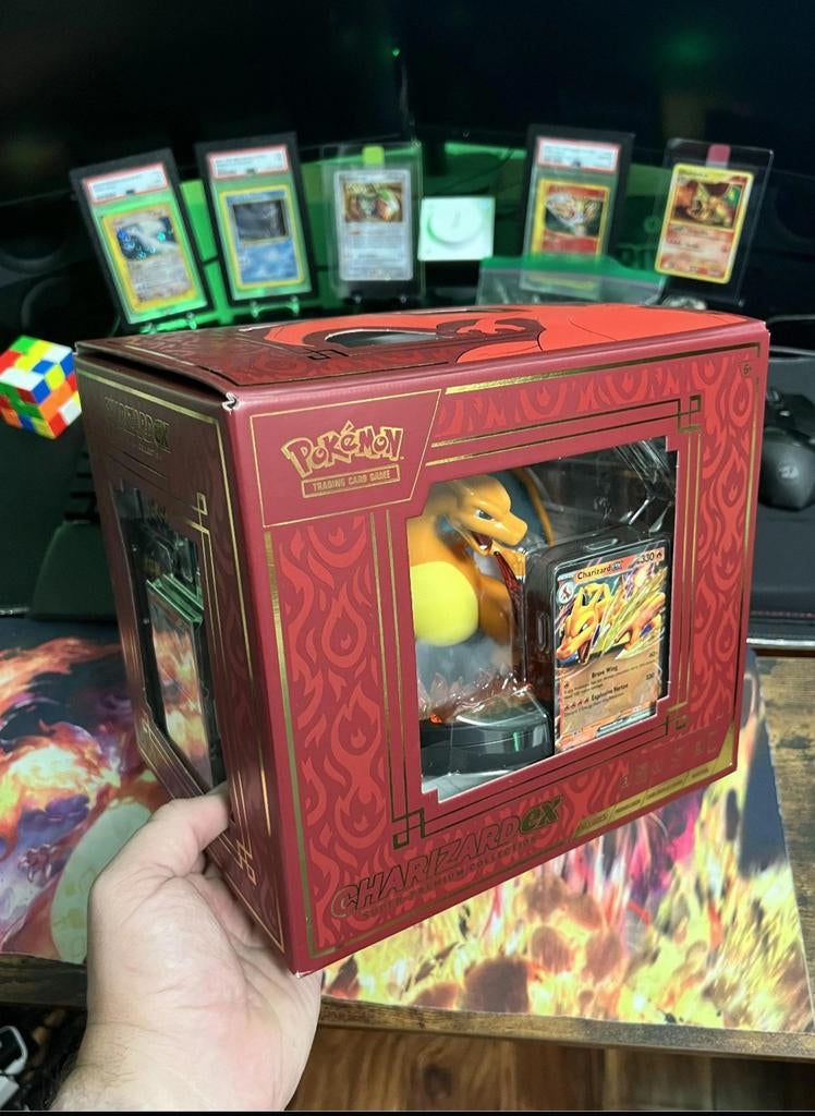 Charizard ex Premium Collection Box - Pokémon Kaarten, Ophalen of Verzenden, Nieuw, Boosterbox