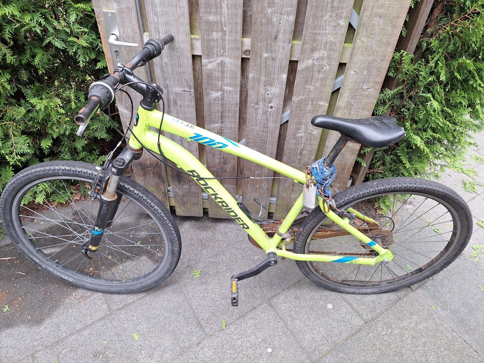 Rockrider ST100 opknapper, Ophalen, 24 inch of meer, Gebruikt, Staal