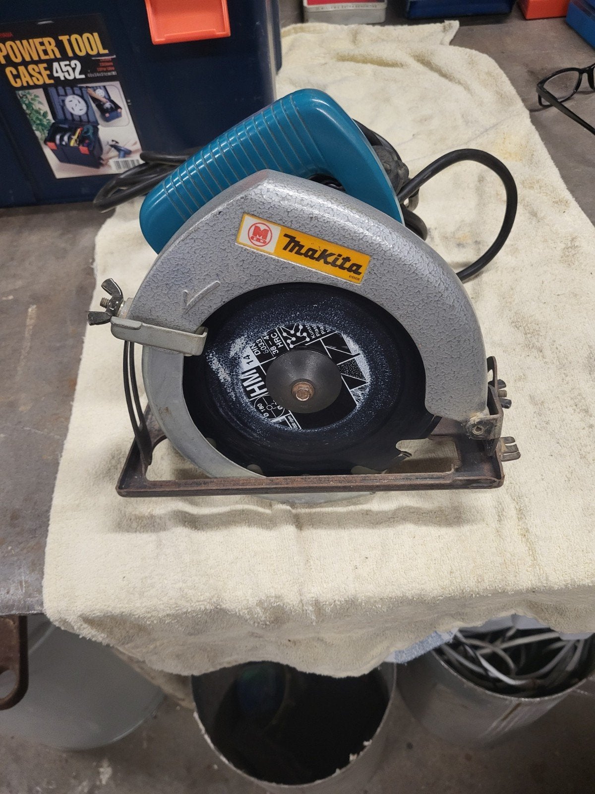 Makita afkortzaag, Gebruikt, Ophalen of Verzenden, Afkortzaag, 30 tot 70 mm