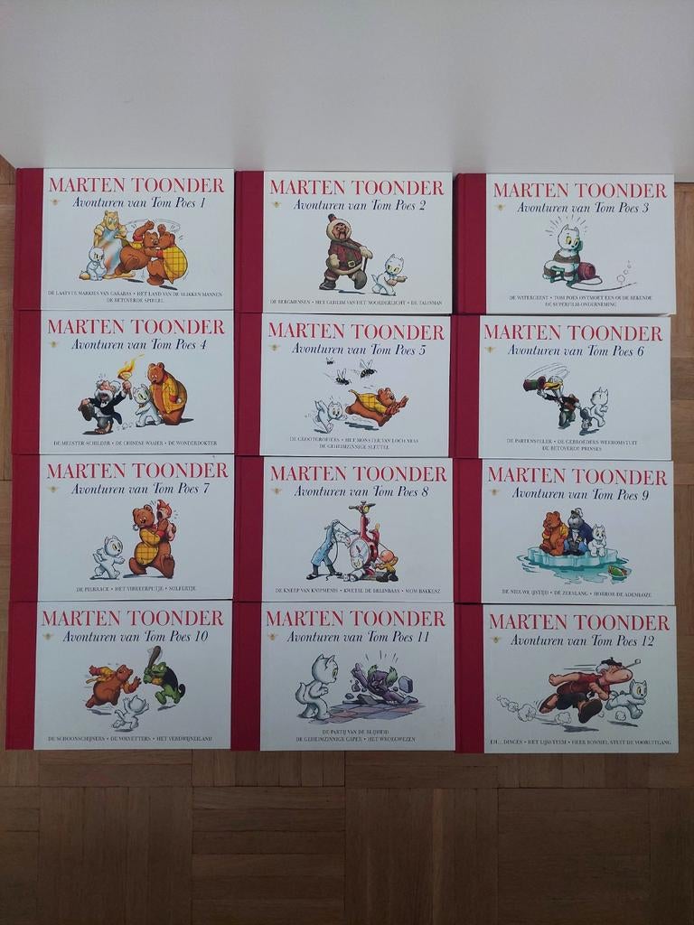Marten Toonder: Avonturen van Tom Poes - Complete serie (12), Boeken, Stripboeken, Complete serie of reeks, Ophalen of Verzenden