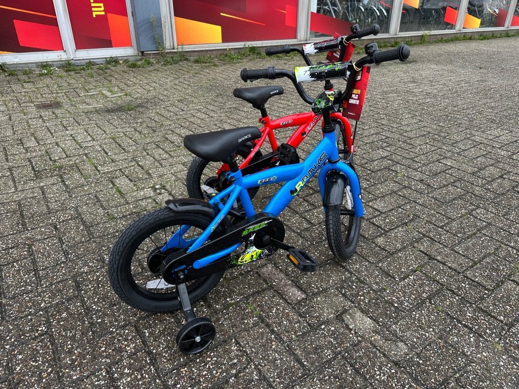 Fietshokje Beverwijk: Raaks Bobo jongensfiets 14 inch NIEUW, Fietsen en Brommers, Niet ingevuld, Zijwieltjes, Niet ingevuld, Nieuw