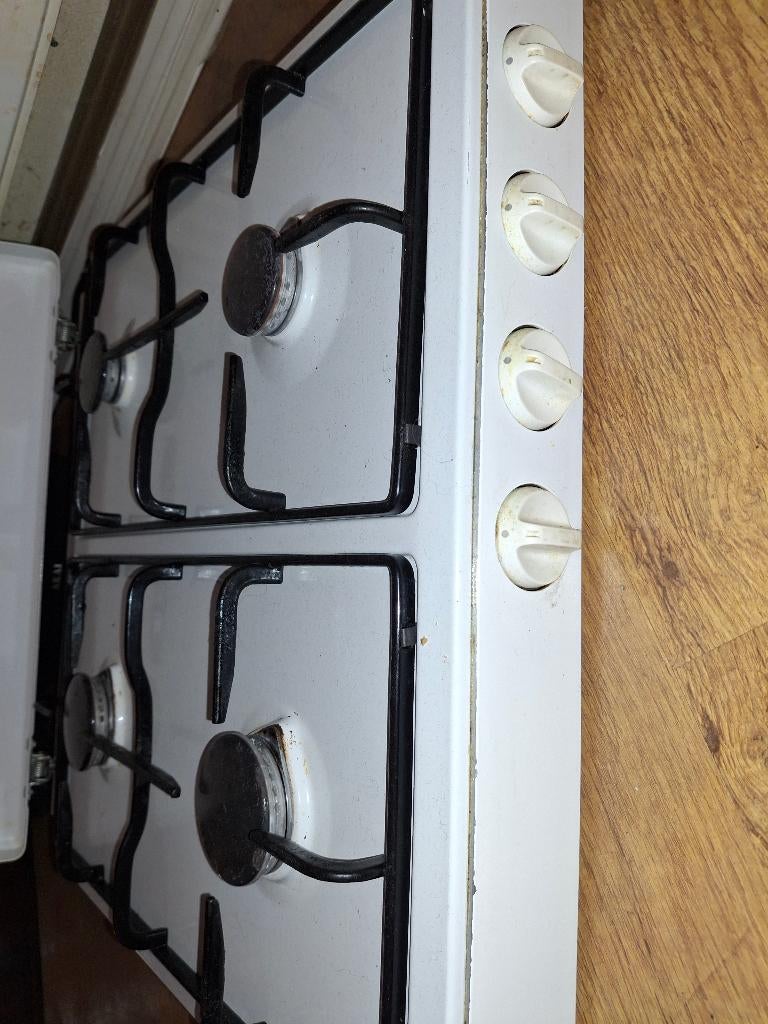 Gaskookplaat 4 pits, Ophalen, Gebruikt, 4 kookzones, Gas