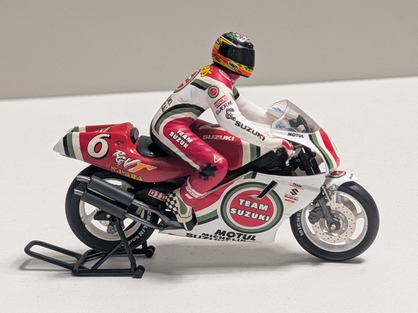 Suzuki RGV500 - Alex Barros - Lucky Strike Suzuki, Ophalen of Verzenden, Nieuw, Motor, Overige merken