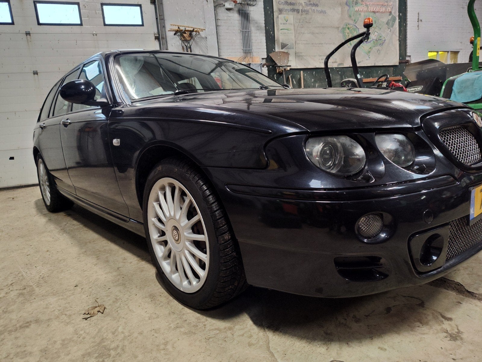 MG ZT-T 2.5 190 kleur zwart. Originele staat., Auto's, Voorwielaandrijving, 1525 kg, Leder en Stof, Handgeschakeld