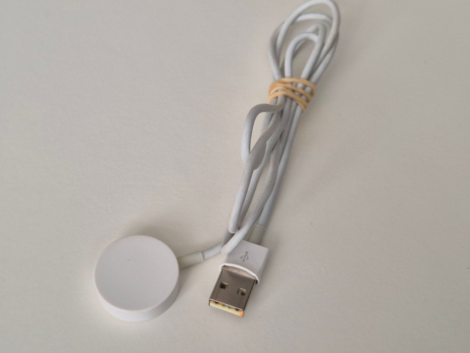 Apple Watch Oplader - USB-A, Ophalen of Verzenden, Gebruikt, Wit, Apple