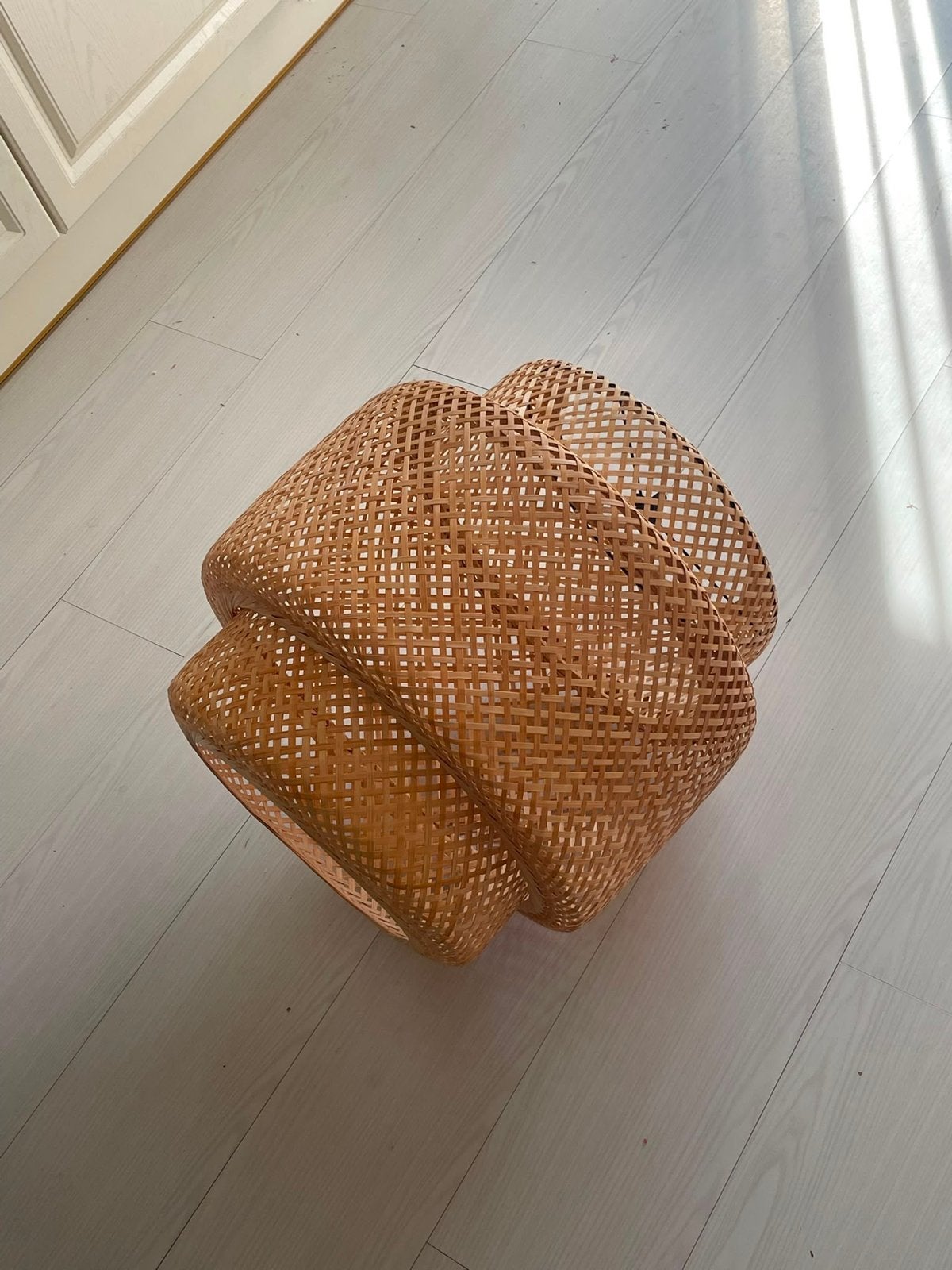 IKEA SINNERLIG Rotan Lampenkap (zonder fitting), Hanglamp, Bruin, Natuurlijk materiaal, Rond