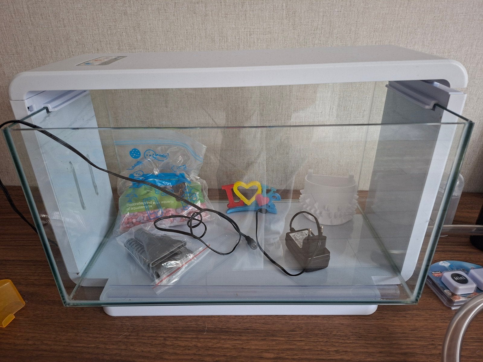 superfish home 25  aquarium, Dieren en Toebehoren, Ophalen, Inclusief toebehoren, Leeg aquarium, Superfish