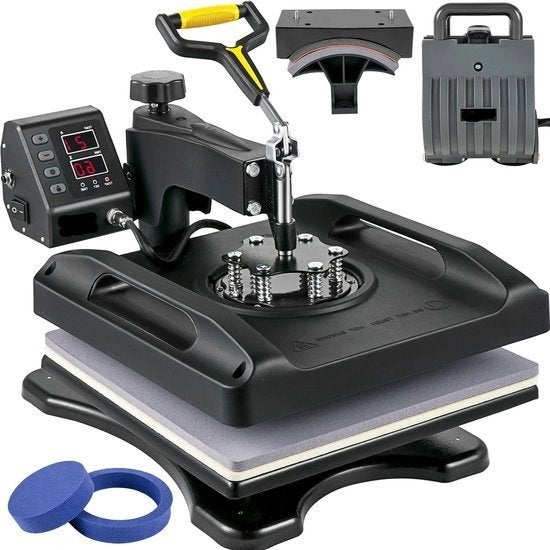 5-in-1 – Warmtepers – Transferpers – Sublimatiepers, Corvance B.V., Verzenden, Nieuw, Corvancebol@gmail.com