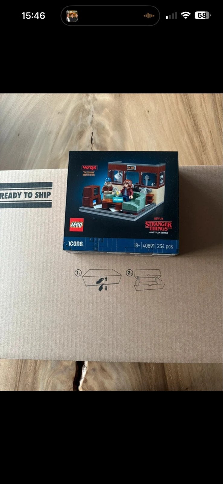 LEGO Stranger Things Radio Station 40891, creel house 11370, Ophalen of Verzenden, Nieuw, Overige merken