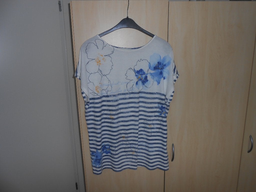 Leuk zomer shirt van Bianca maat 44 (meer shirts maat 44), Bianca, Blauw, Maat 42/44 (L), Ophalen of Verzenden