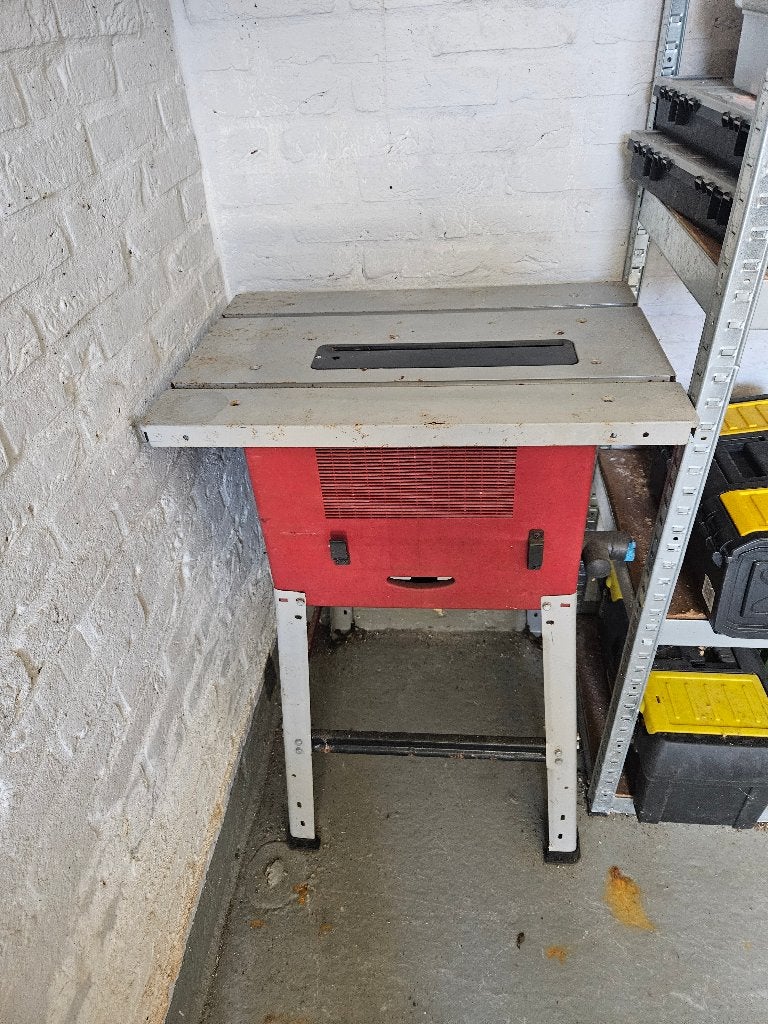Tafelzaagmachine, Ophalen, Gebruikt, 1200 watt of meer, 70 mm of meer