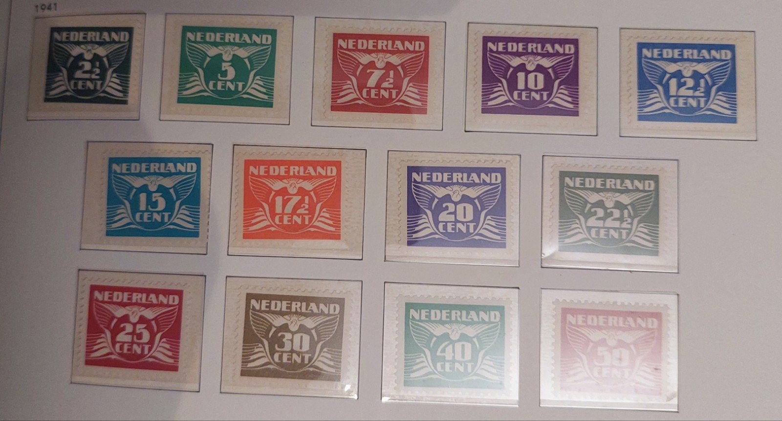 Vliegende Duif 1941 postfris., Ophalen of Verzenden, Na 1940, Postfris