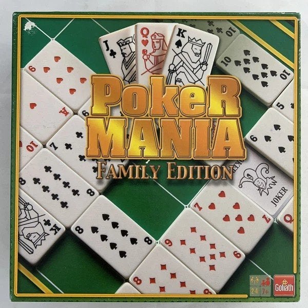 Poker Mania familie editie Goliath bordspel, Coolsingel 104, 3011 AG Rotterdam, Netherlands, Verzenden, Een of twee spelers, Goliath