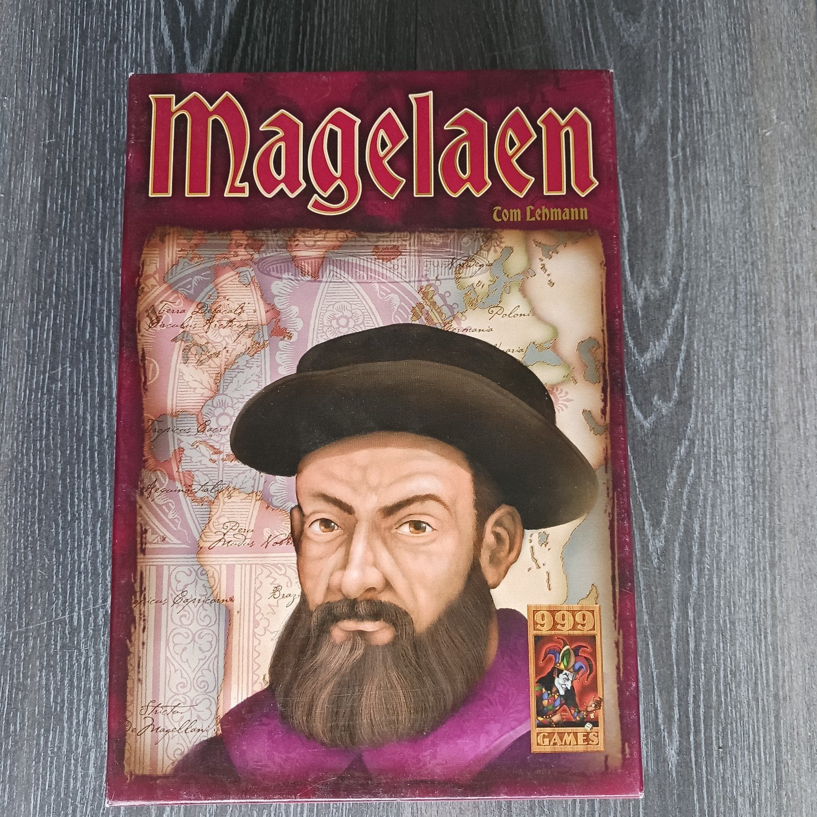 Nr 21) Magelaen bordspel van 999 Games, Drie of vier spelers, Ophalen of Verzenden, Zo goed als nieuw, 999 Games