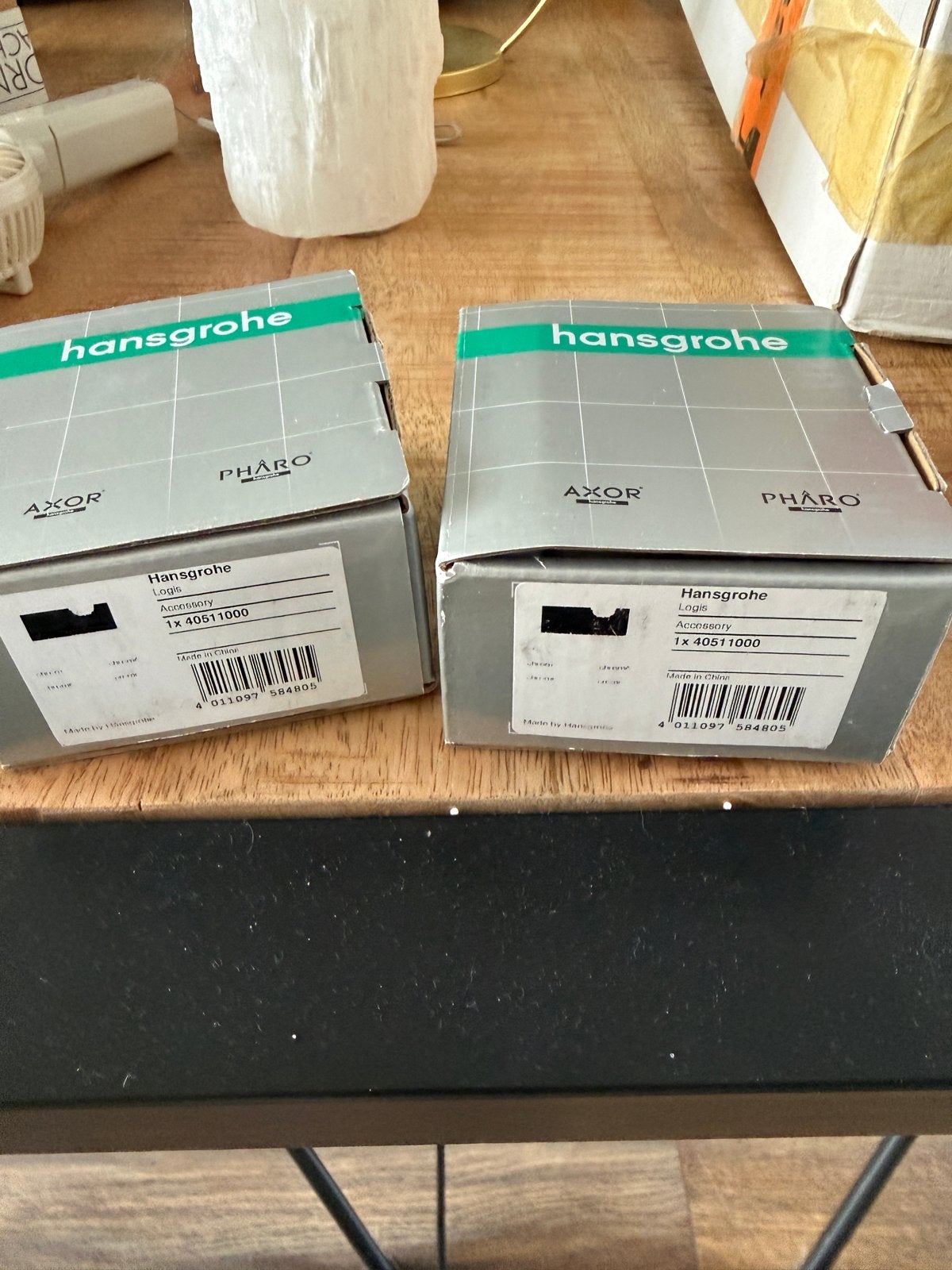 Hansgrohe Axor Pharo Accessoire 1x 40611000 (2 stuks), Doe-het-zelf en Verbouw, Sanitair, Nieuw, Overige typen, Ophalen