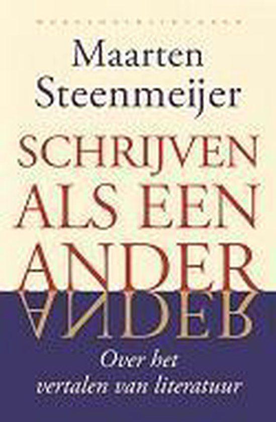 Maarten Steenmeijer - Schrijven als een ander, Meerdere auteurs, Maarten Steenmeijer, Nieuw, Ophalen of Verzenden