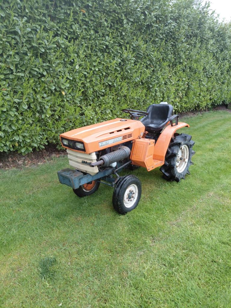 Kubota b1400 met kenteken, fiat 750 en ford tw10, Ophalen of Verzenden, Gebruikt, Tot 80 Pk, Fiat