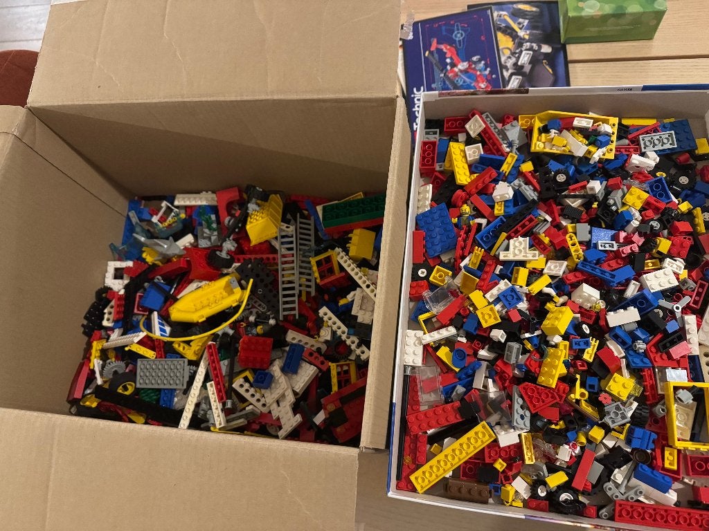 Jaren '90 Lego - vooral City en wat Technic - 3KG, Lego, Ophalen of Verzenden, Complete set, City