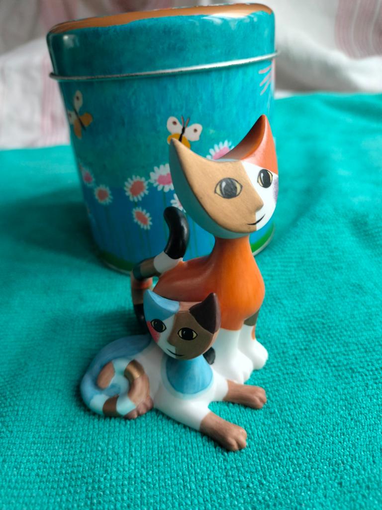 Vintage Brocante poes kat Rosina Wachtmeister, Antiek en Kunst, Ophalen of Verzenden