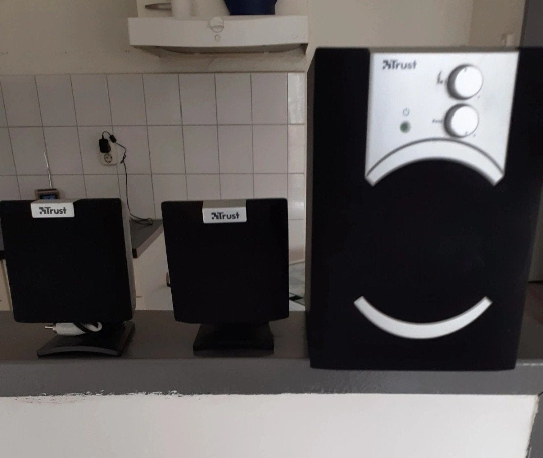 Trust Speakers, Gebruikt, Speakerset, AUX-ingang, Ophalen
