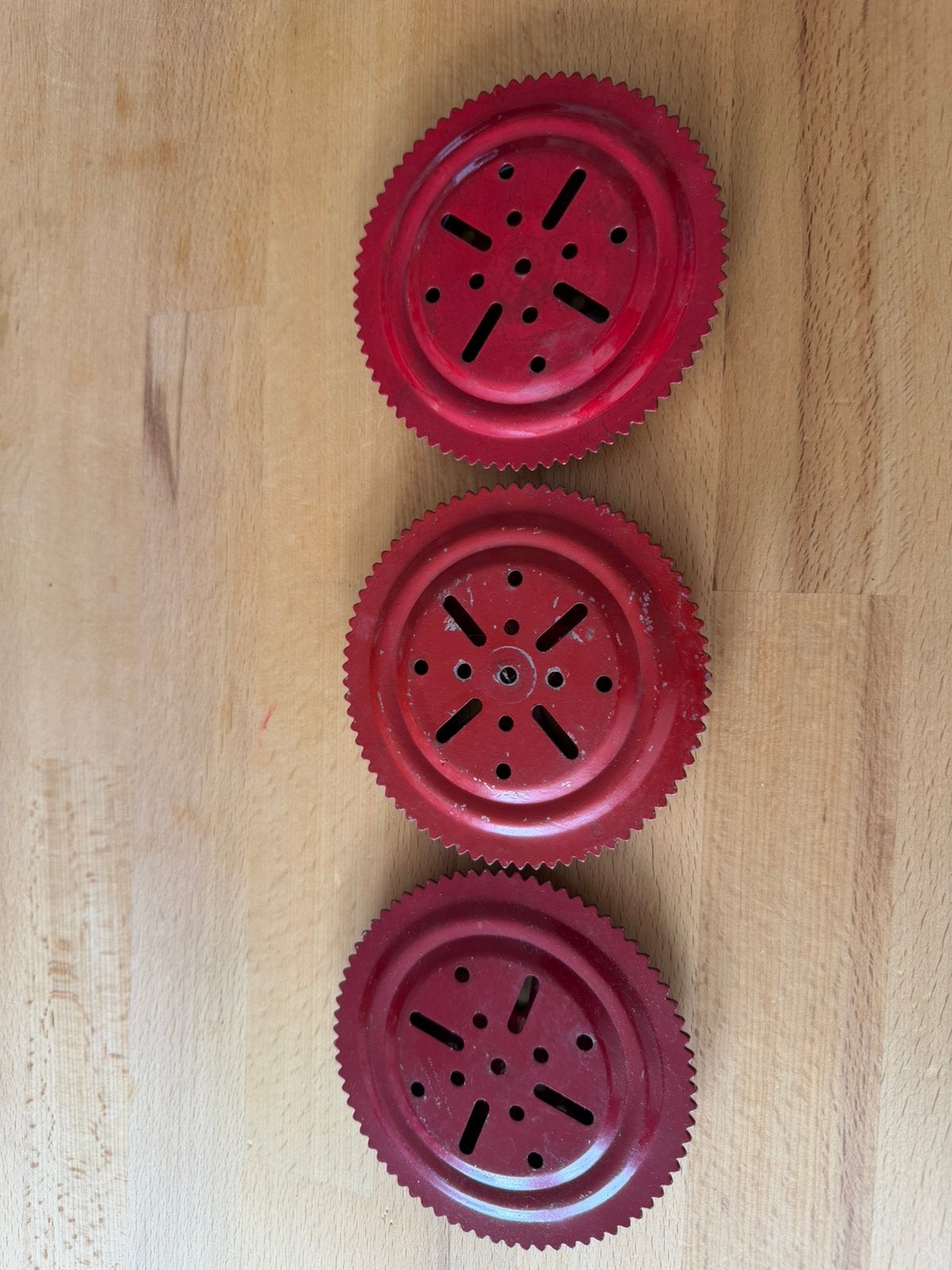 Meccano 3 kogellagers puntgaaf recht  gebruikt, Hobby en Vrije tijd, Ophalen of Verzenden, Zo goed als nieuw, Groter dan 1:32