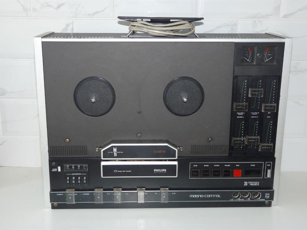 PHILIPS N4511 tapedeck (defect), Ophalen of Verzenden, Defecte bandrecorder