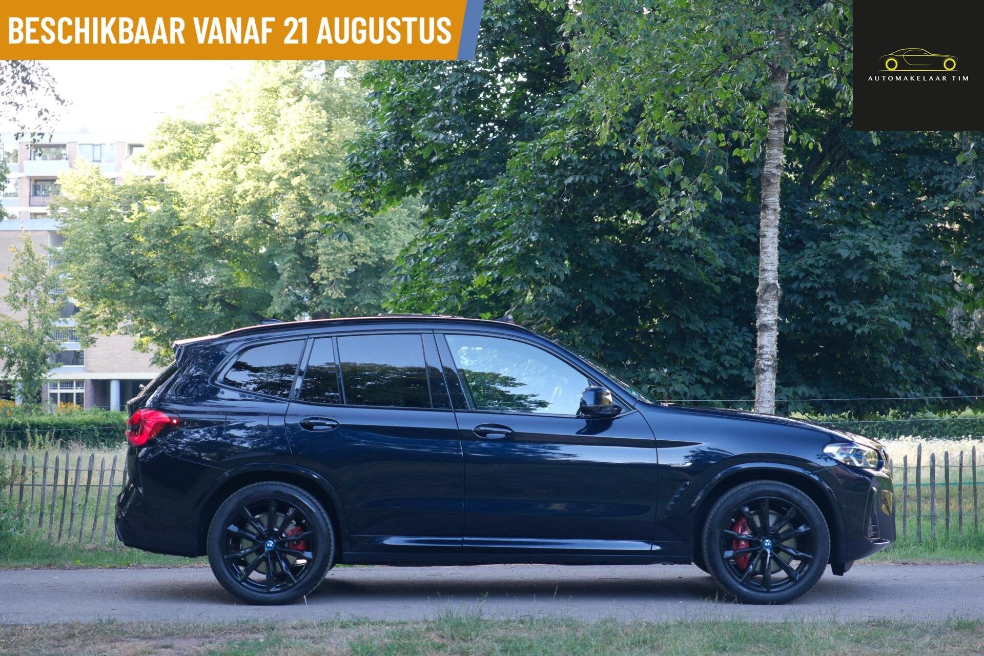 BMW X3 xDrive30e High Exec / M Sport / 1 jaar Bmw garantie, Auto's, BMW, Gebruikt, 2000 kg, Zwart, Leder