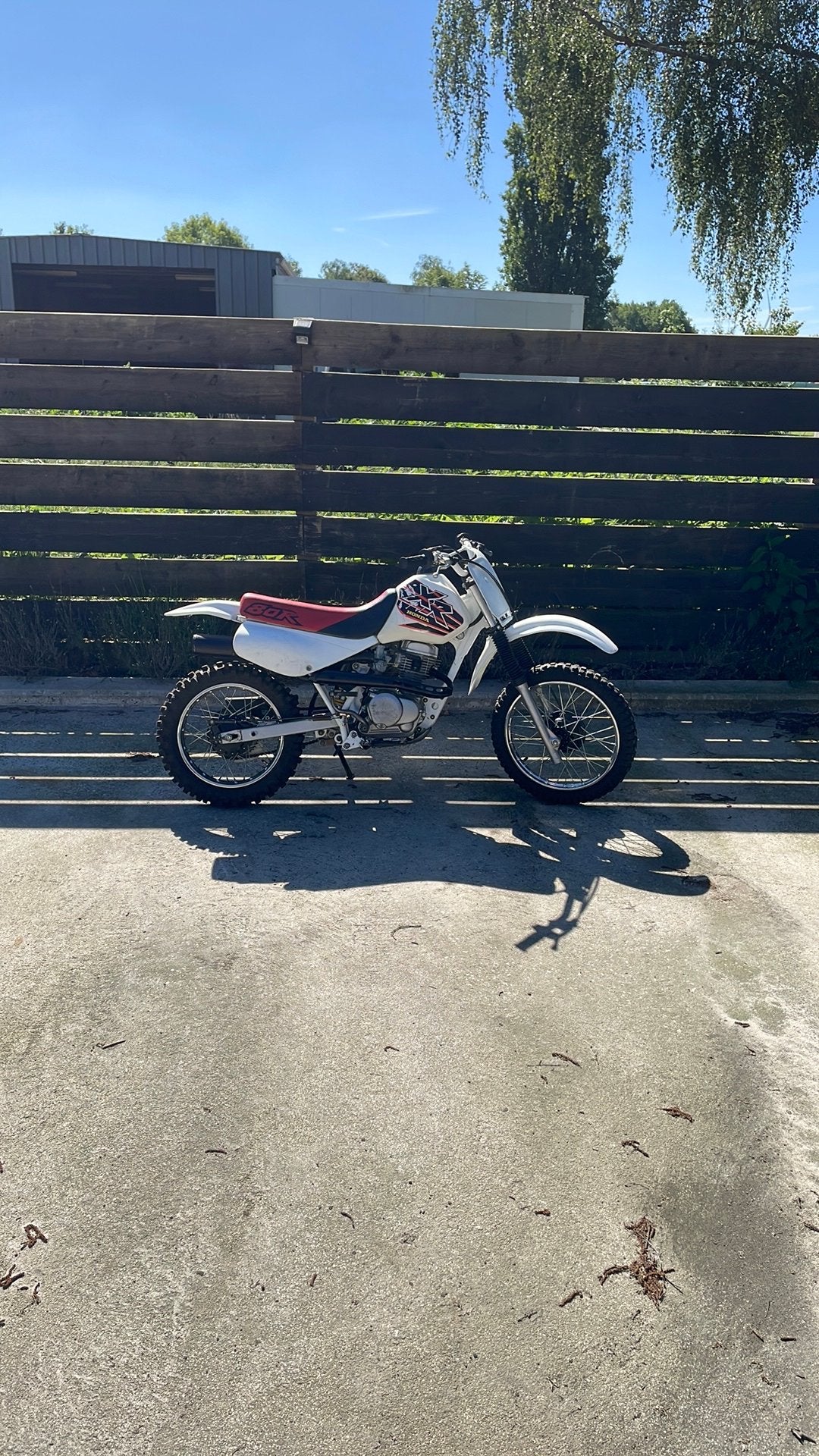 Honda xr80 uit 1998 weinig gebruikt, Ophalen of Verzenden, Zo goed als nieuw, Aluminium