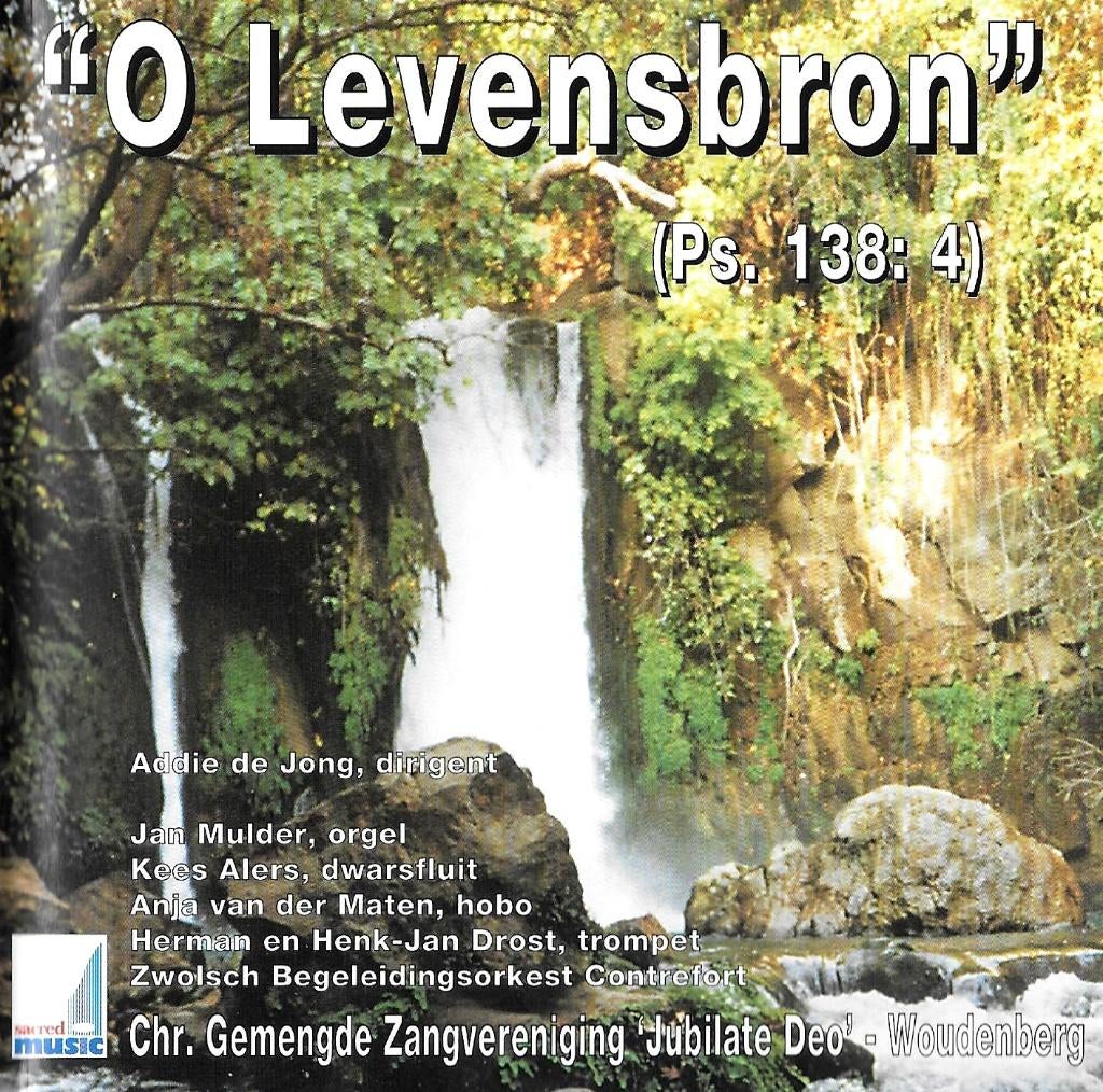2CD - CHR.GEM. ZANGVER. 'JUBILATE DEO' - 'O LEVENSBRON'., Ophalen of Verzenden, Zo goed als nieuw, Koren of Klassiek