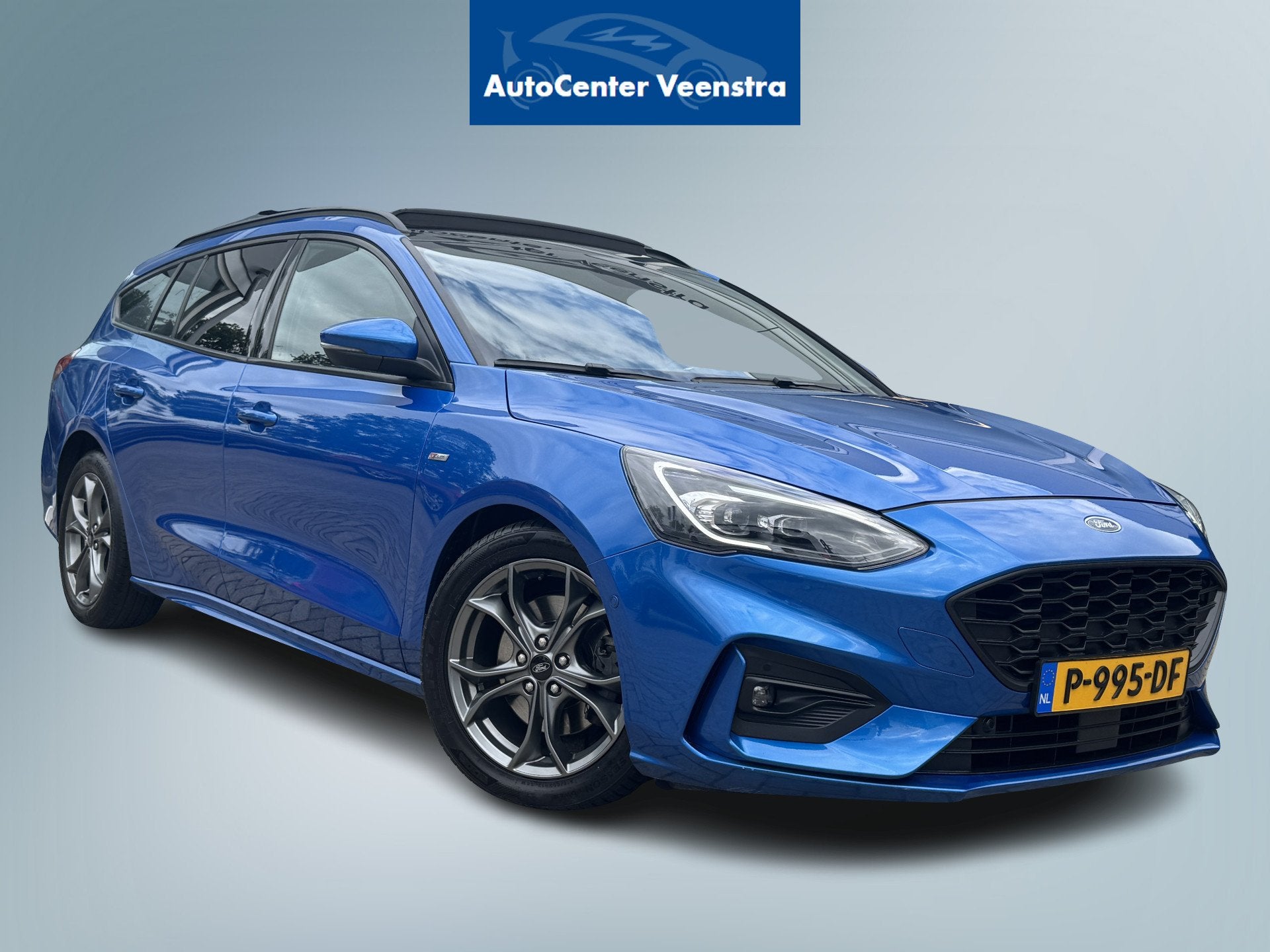 Ford FOCUS Wagon 2.0 EcoBlue 150PK ST Line X Business/Full o, Auto's, Stof, 4 cilinders, 150 pk, Blauw