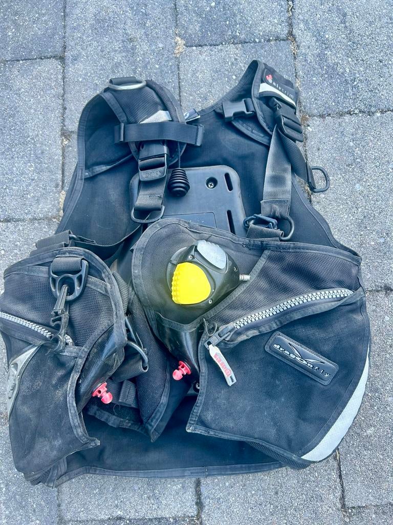 Mares Dragonfly Trimvest Maat S met loodpockets, Watersport en Boten, Duiken, Ophalen, Gebruikt, Trimvest of Wing