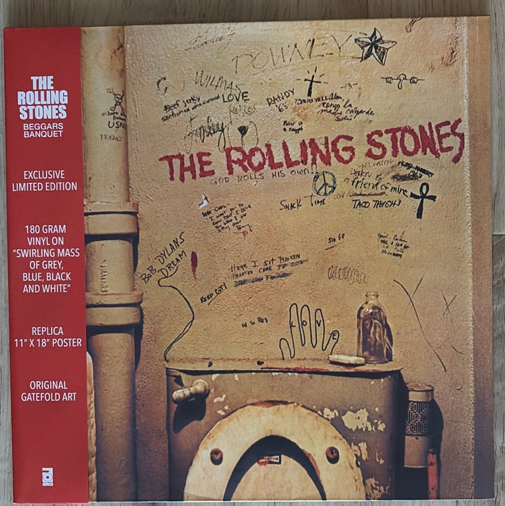 Rolling Stones - Beggars Banquet RSD 2018, Inclusief poster, Ophalen of Verzenden, Zo goed als nieuw, 12 inch