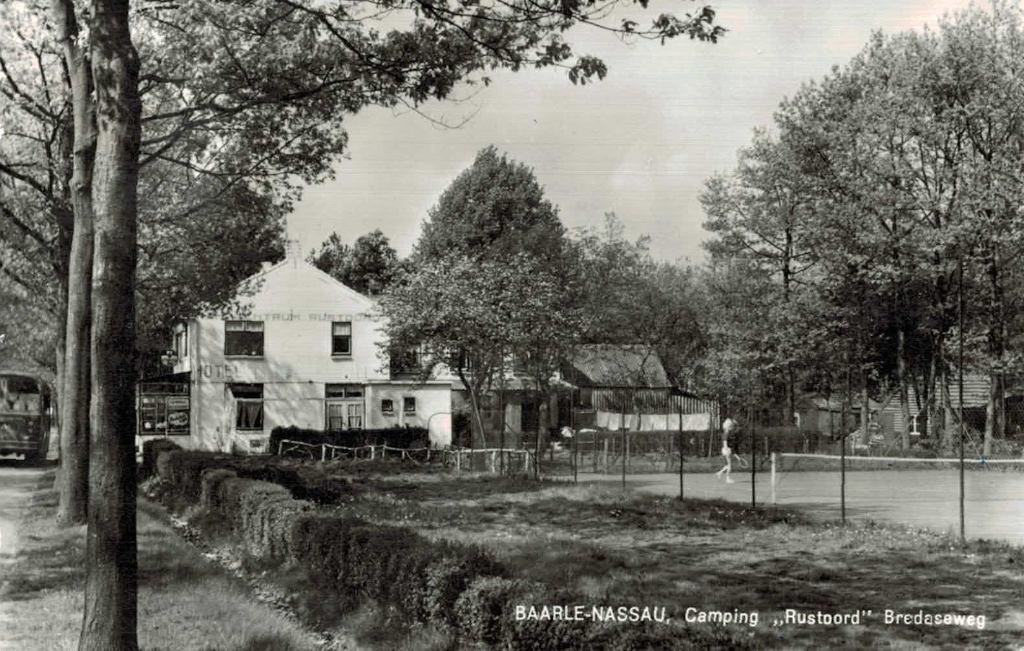 1966 BAARLE NASSAU. Camping Rustoord. Bredaseweg, Ophalen of Verzenden, 1960 tot 1980, Gelopen, Noord-Brabant