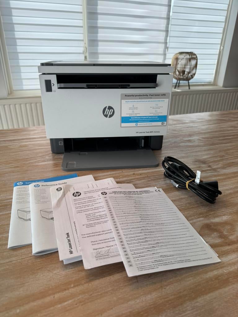 Nieuwe HP LaserJet Tank MFP 2604dw, Computers en Software, Printers, Printer, Ophalen of Verzenden, Scannen, Laserprinter