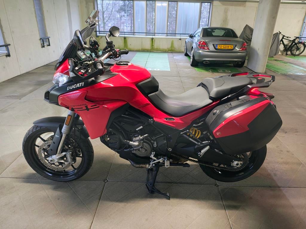 Ducati Multistrada V2S Travel - Vol Opties en Lage KM Stand, Motoren, Motoren | Ducati, 2 cilinders, Occasion, Motorrijbewijs A