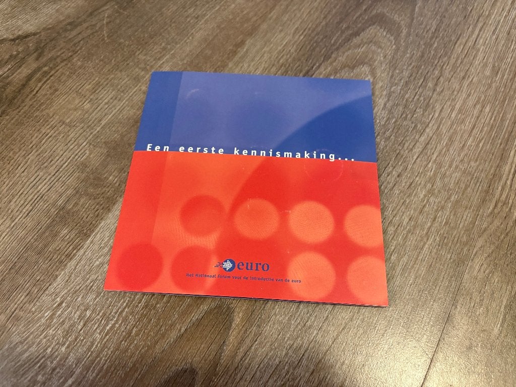 1e euromuntset, NL, UNC in mapje, Ophalen of Verzenden, Overige landen, Overige waardes, Setje