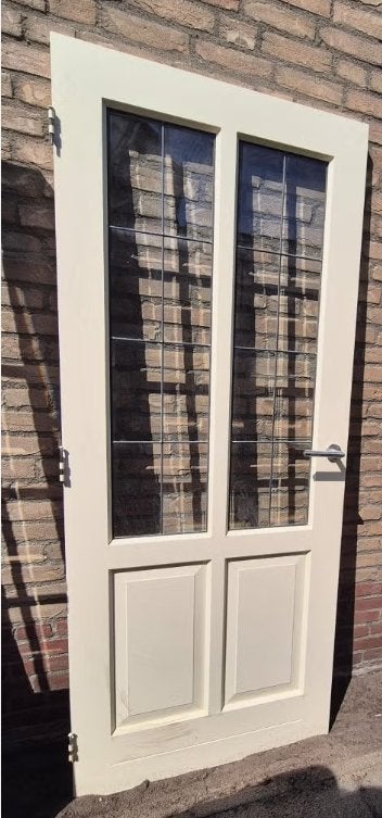 2 x binnendeur 82,5 x 200 x 4cm (stompe deuren), Doe-het-zelf en Verbouw, Ophalen, Gebruikt, 80 tot 100 cm, Binnendeur